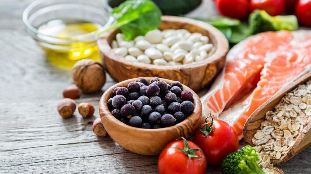 produtos alimentares para aumentar a potência